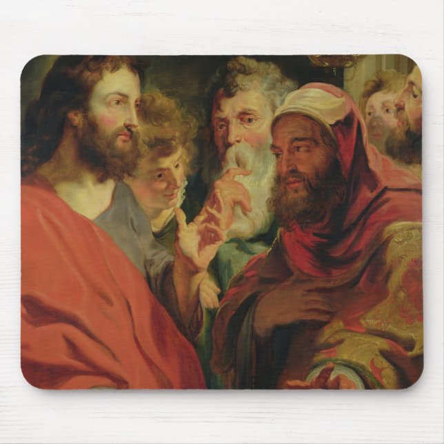 Mousepad Cristo que instrui Nicodemus (Frente)