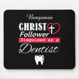 Mousepad Cristo Seguinte Disfarçado De Cristão Dentista