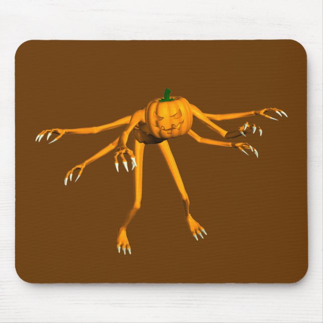 Mousepad Critério do Dia de as Bruxas engraçado (Frente)