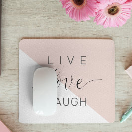 Mousepad Crítica de Motivação Positiva do Amor ao Vivo Mode