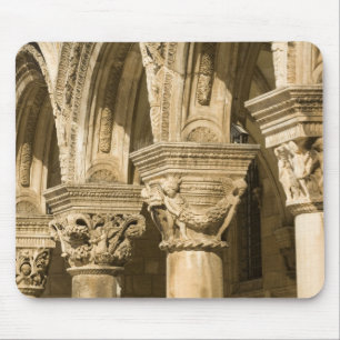 Mousepad Croácia, Dalmácia, Dubrovnik. Arcos de pedra e