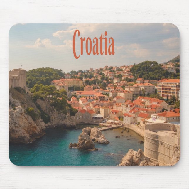 Mousepad Croácia Sudeste da Europa Zagreb (Frente)