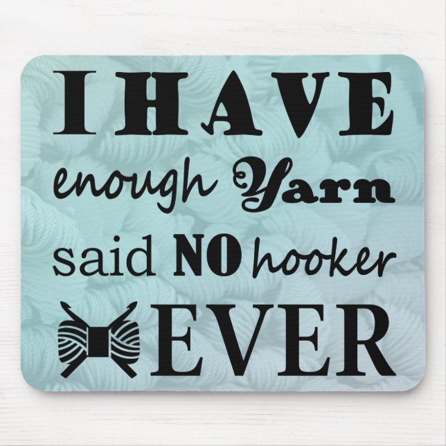 Mousepad Crochet ・ Artesanatos de gancho de fios insuficien (Frente)