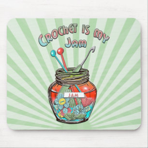 Mousepad "Crochet É Meu Emperramento"