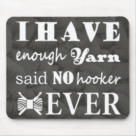 Mousepad Crochet Não Suficiente Artesanatos Ganchos De Fios
