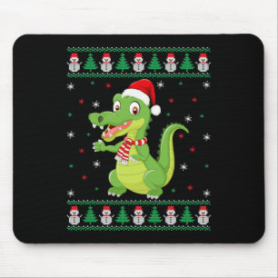 Mousepad Crocodilo Animal Matching Family Ufly Christmas Sw