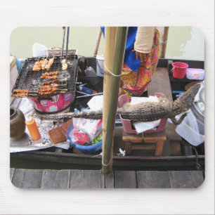 Mousepad Crocodilo CHURRASCO de carne ... Comida da rua Tai