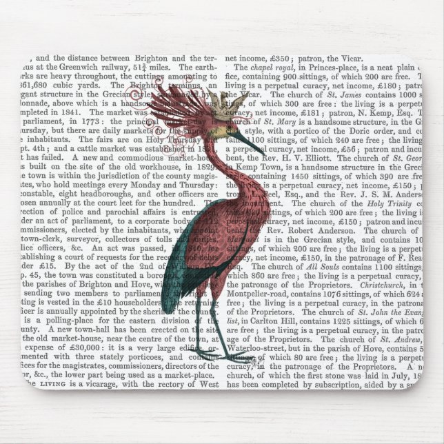 Mousepad Crown Marsala Heron (Frente)