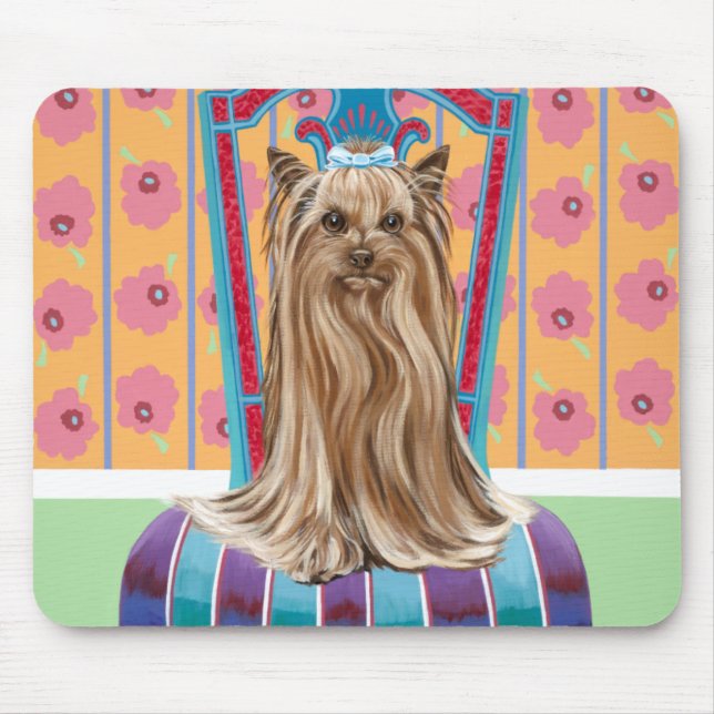 Mousepad Crown Princess Yorkie (Frente)
