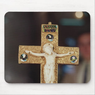 Mousepad Crucifixo do relicário, cristo do marfim na cruz