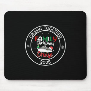 Mousepad Cruisin' Together Família Cruzeiro de Natal 2025 P