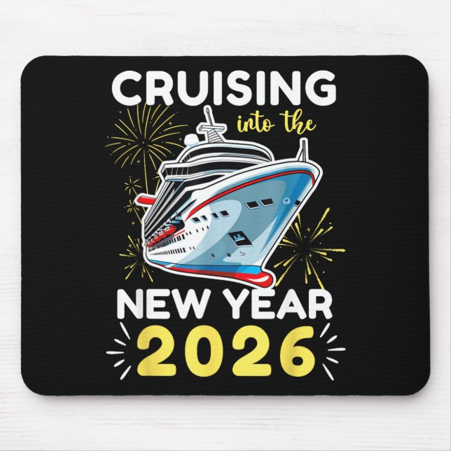Mousepad Cruising Into The New Year 2026  (Frente)