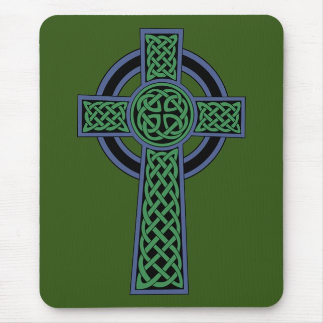 Mousepad Cruz celta irlandesa do nó (Frente)