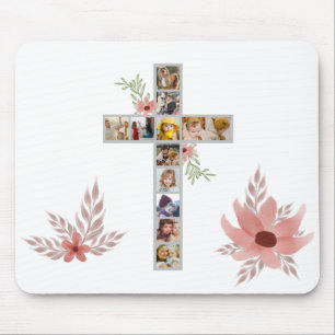 Mousepad Cruz da Família Jesus Igreja Cristã Amante