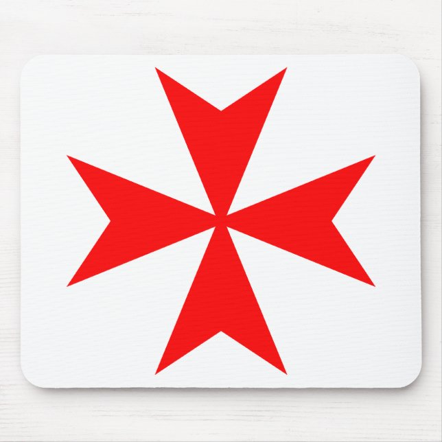 Mousepad Cruz de Malta (Frente)