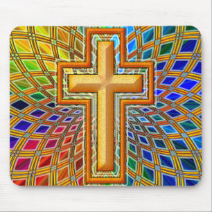 MOUSEPAD CRUZ DECORATIVA