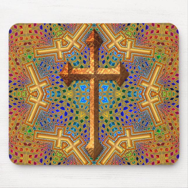 MOUSEPAD CRUZ DECORATIVA (Frente)
