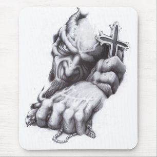 Mousepad cruz do demónio
