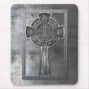 Mousepad Cruz gasta do metal