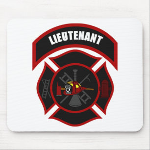 Mousepad Cruz maltesa - tenente (capacete vermelho)