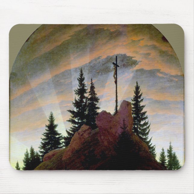 Mousepad Cruz nas Montanhas, Friedrich (Frente)