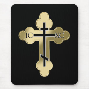 Mousepad Cruz ortodoxa cristã
