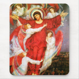 Mousepad Cruz Vermelha (Crucificação de Jesus Cristo)
