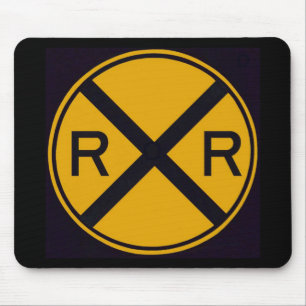 Mousepad Cruzamento de estrada de ferro