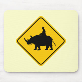 Mousepad Cruzamento do cavaleiro de Rhinohback
