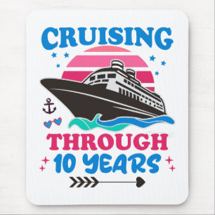Mousepad Cruzamento Por 10 Anos De Casamento