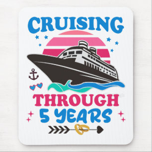 Mousepad Cruzamento Por 5 Anos De Casamento