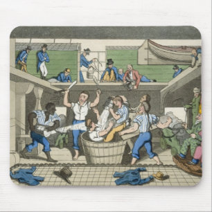 Mousepad Cruzando a linha, placa 'das aventuras de J