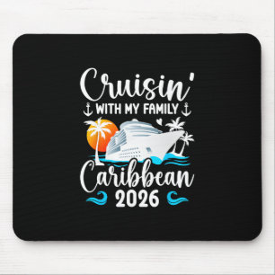 Mousepad Cruzeiro Caribenho com a Família 2026 Família