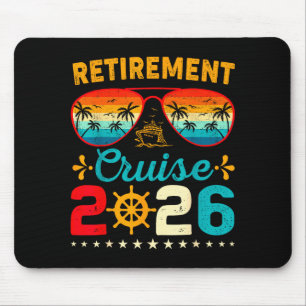 Mousepad Cruzeiro de Aposentadoria Vintage 2026 Cruzeiro Cr