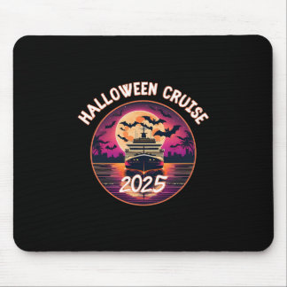 Mousepad Cruzeiro de Halloween 2025 Navio Luar Oceano Byts