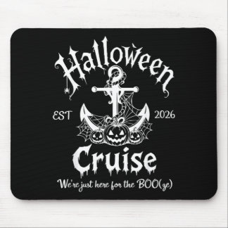Mousepad Cruzeiro de Halloween 2026 Estivemos Aqui para Cor