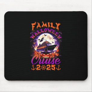 Mousepad Cruzeiro de Halloween em Família 2025 Correspondên