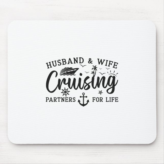Mousepad Cruzeiro de Marido e Mulher 2025 Casal Corresponde (Frente)