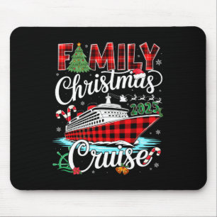 Mousepad Cruzeiro de Natal em Família 2025 Correspondência 