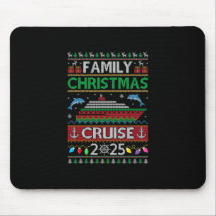Mousepad Cruzeiro de Natal em Família 2025 Equipe do Cruzei
