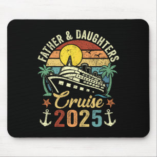 Mousepad Cruzeiro do Pai e das Filhas 2025 Viagem de Famíli