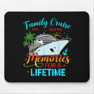 Mousepad Cruzeiro em Família 2026 Criando Memórias Para Tod