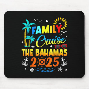 Mousepad Cruzeiro em Família nas Bahamas 2025 Verão Férias