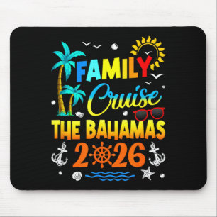 Mousepad Cruzeiro em Família nas Bahamas 2026 Verão Férias