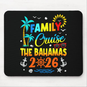 Mousepad Cruzeiro em Família nas Bahamas 2026 Verão Férias