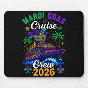 Mousepad Cruzeiro Mardi Gras 2026 Carnaval Nova Orleans Hom