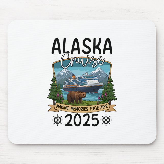 Mousepad Cruzeiro no Alasca 2025  (Frente)