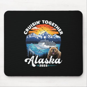 Mousepad Cruzeiro no Alasca 2025 Família Amigos Grupo Alask