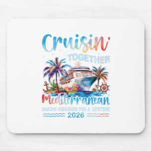Mousepad Cruzeiro no Mediterrâneo 2026 Férias em Família Cr