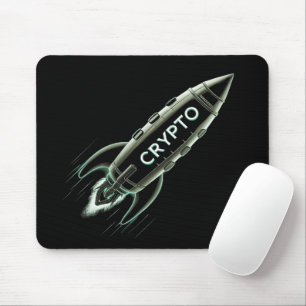 Mousepad Crypto Rocket
